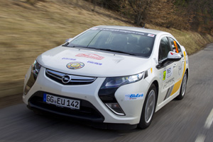 Opel Ampera wygrywa Rajd Monte Carlo 1