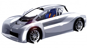 Mitsubishi i-MIEV w wycigu Pikes Peak 1