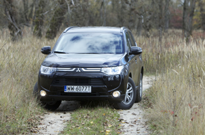 Mitsubishi Outlander z nagrod Euro NCAP Advanced 1