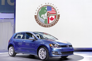 Volkswagen Golf wybrany North American Car of the Year 1