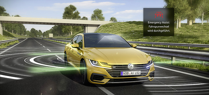 Volkswagen Arteon Emergency Assist