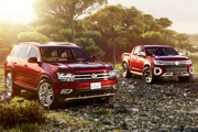 Volkswagen prezentuje studyjne modele Atlas Cross Sport i Atlas Tanoak w Nowym Jorku