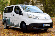 Elektryczny Nissan e-NV200 od p roku w Wilczym Szacu