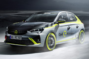  Opel prezentuje now Cors e Rally podczas finau Rajdowych Mistrzostw Niemiec