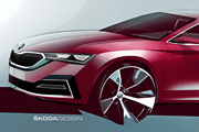 Skoda prezentuje szkice nowej generacji modelu Octavia