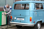 Pionier elektromobilnoci - Volkswagen T2 Elektro transporter