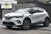 Pi gwiazdek Euro NCAP dla nowego Renault Captur