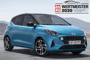 Hyundai i10 Nowej Generacji Mistrzem wartości 2020