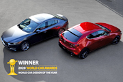 Mazda3 z tytułem World Car Design of the Year 2020