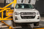 Isuzu D-MAX z 5 gwiazdkami Euro NCAP