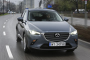 Mazda CX-3 2021 - miejski SUV z bogatym wntrzem