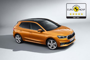 Skoda Fabia zdobywa pi gwiazdek w tecie Euro NCAP