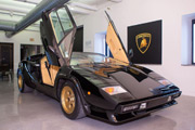 Lamborghini Countach na targach sztuki Art Basel Miami