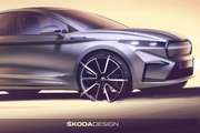 Skoda Enyaq Coupe iV - najnowszy szkic modelu