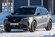 CUPRA Formentor VZ5 na testach w Laponii