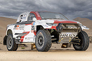 Ulepszone Toyoty GR DKR Hilux T1+ na Rajd Dakar 2023