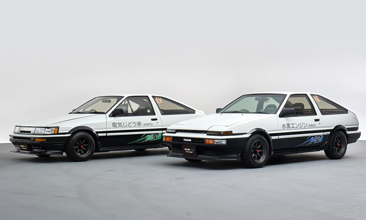 Toyota Corolla AE86 H2 Concept i AE86 BEV Concept