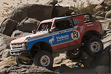 Ford Bronco utrzymuje koron w King of the Hammers