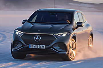 Testy wytrzymałościowe Mercedesa przy -26 stopniach Celsjusza
