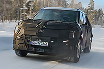 Kia EV9 przechodzi zimowe testy w Arjeplog w Szwecji