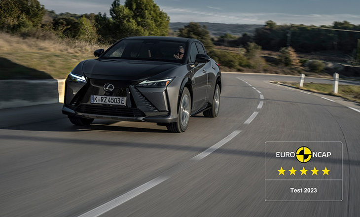 Lexus RZ Euro NCAP 2023