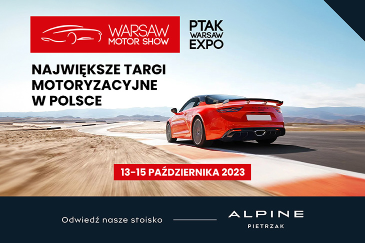 Alpine Pietrzak - Warsaw Motor Show