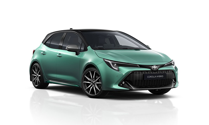 Toyota Corolla Hybrid Super Green 2024