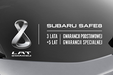 Od 2024 roku samochody Subaru objte zostaj darmow 8-letni gwarancj