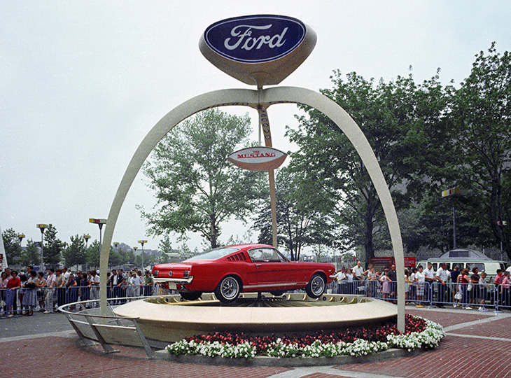 Ford Mustang - ekspozycja