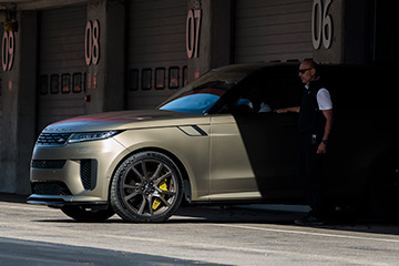 Range Rover Sport SV udowadnia swoj wyjtkow wydajno hamowania