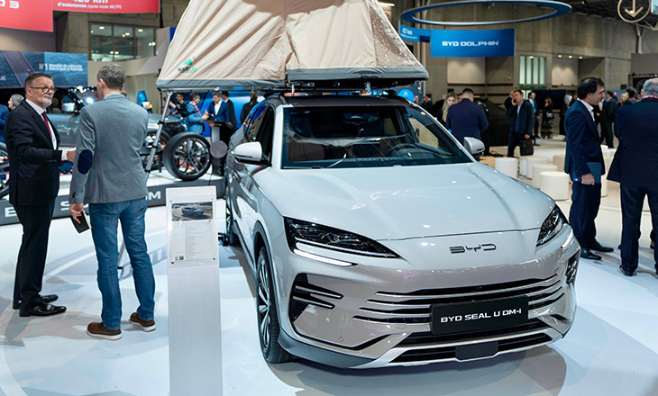 BYD Paris Motor Show 2024