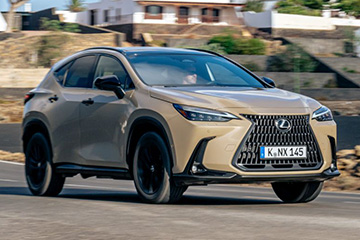 Nowy Lexus NX Overtrail umoliwia jazd w terenie