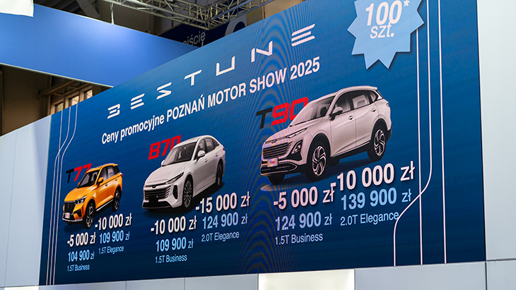 Bestune Poznań Motor Show 2025