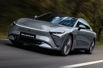 Exlantix ES debiutuje w Europie - w peni elektryczna limuzyna premium