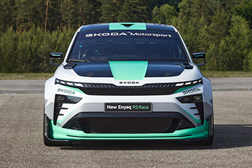 Koncepcyjny model wycigowy Skoda Enyaq RS Race