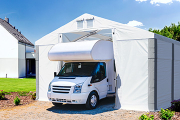 Namiot garaowy na campera - sposb na szybkie i tanie zadaszenie