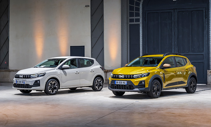 Dacia Sandero, Sandero Stepway, Jogger 2026