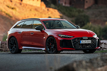 Nowe Audi RS 5 wystawione na pr�b� w Maroku