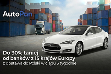 AutoPan - zarejestruj si� za darmo i kup auta z Europy do 30% taniej
