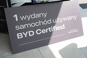 BYD uruchamia w Polsce program BYD Certified