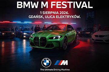 BMW M Festival - 40 lat BMW M3 na ulicy Elektryk�w w Gda�sku.