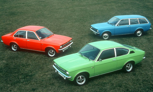 Opel Kadett C (sedan, station wagon, coupe) 1973-1979