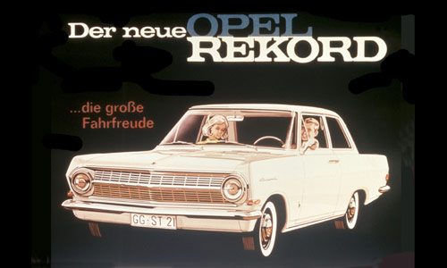 Opel Rekord A, 1963