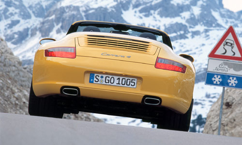 Porsche 911 Carrera 4 Cabrio '2007